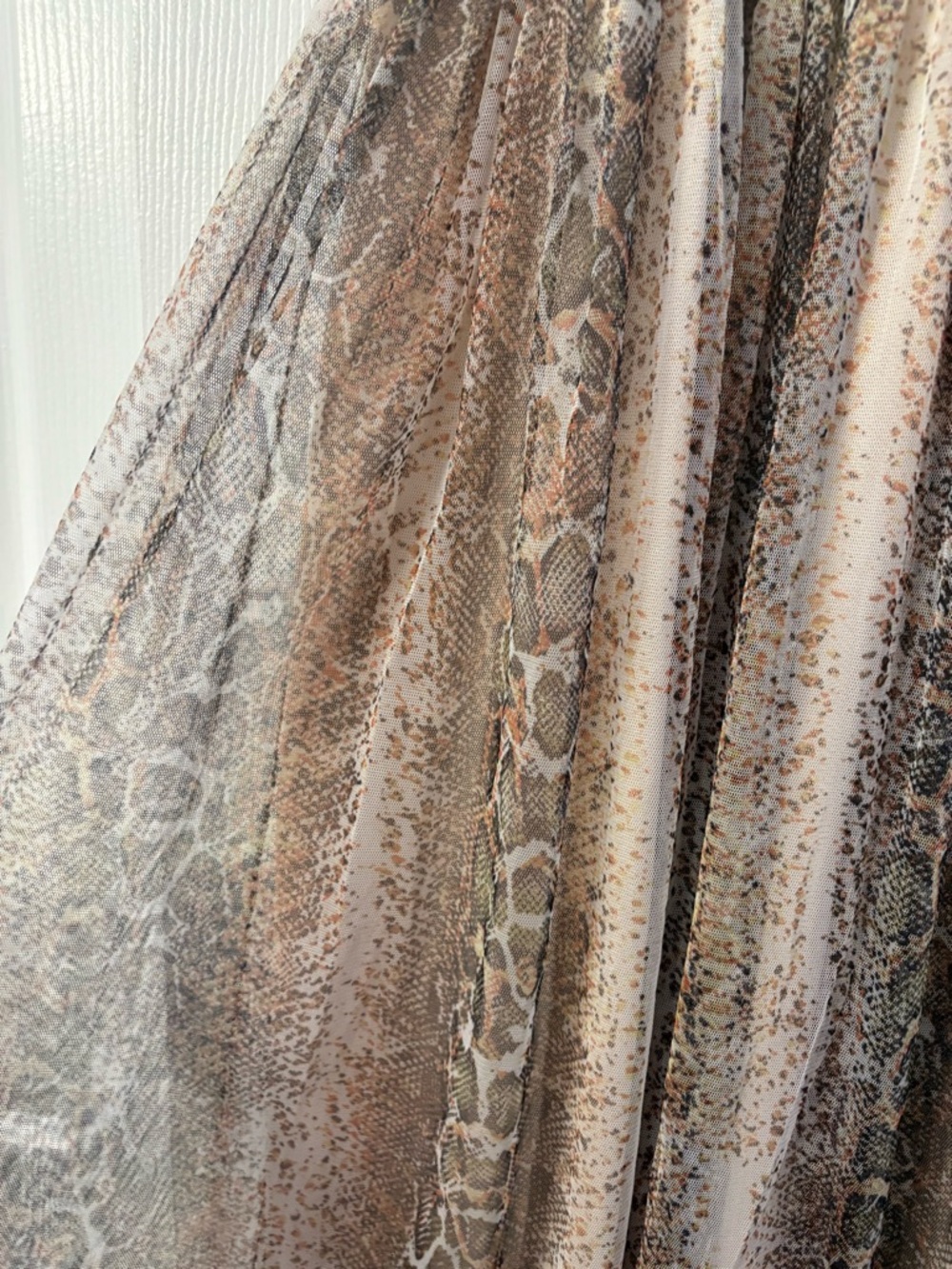Candalite Snake-Print Maxi Dress Size Small (seems to run big - check listing) - Picture 10 of 12